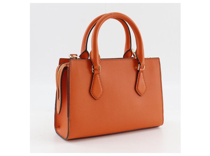 Borsa 2way Michael Kors SHEILA in vitello Arancione - vista 3