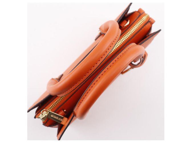 Borsa 2way Michael Kors SHEILA in vitello Arancione - vista 5