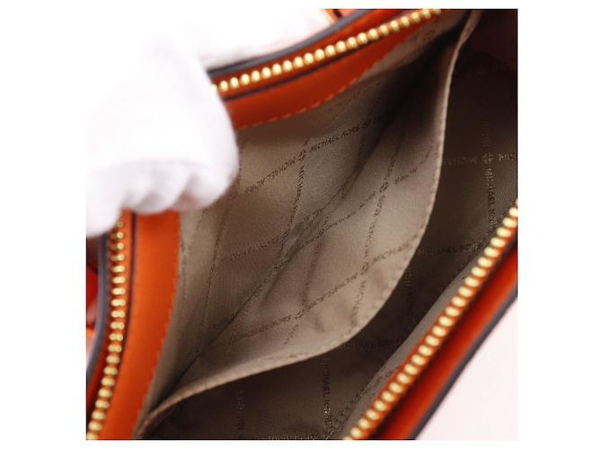 Borsa 2way Michael Kors SHEILA in vitello Arancione - vista 7