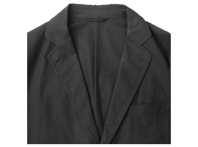 Chaqueta de gabardina de algodón Hermès 2023SS Negro - vista 11