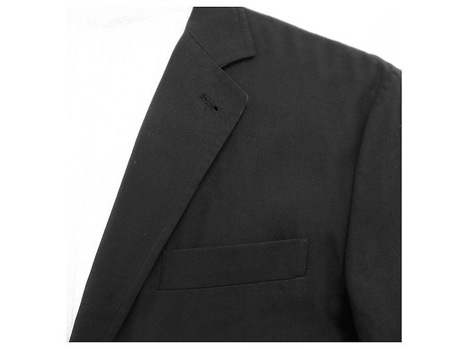 Chaqueta de gabardina de algodón Hermès 2023SS Negro - vista 12