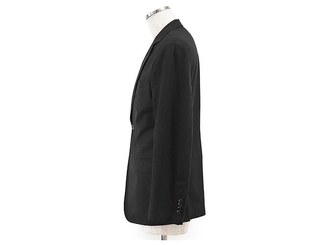 Chaqueta de gabardina de algodón Hermès 2023SS Negro - vista 15