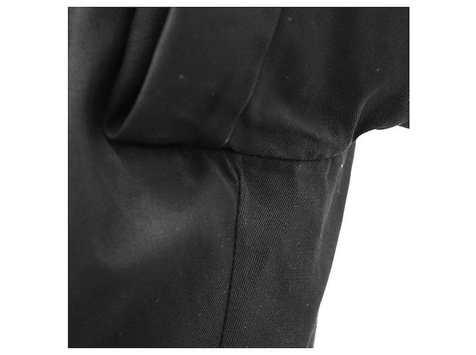 Chaqueta de gabardina de algodón Hermès 2023SS Negro - vista 17