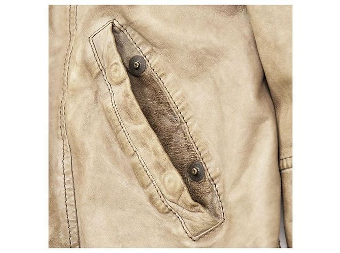 Dolce & Gabbana Dolce&Gabbana Lammlederjacke Beige - Ansicht 4