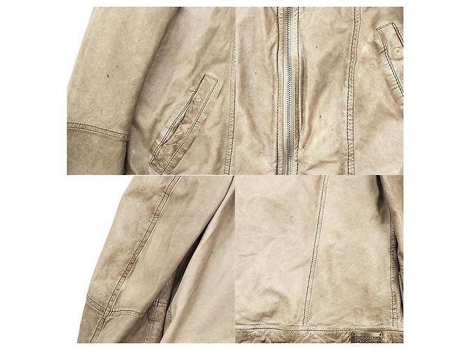 Dolce & Gabbana Dolce&Gabbana Lammlederjacke Beige - Ansicht 5