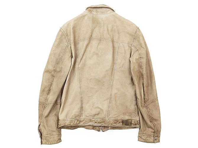 Dolce & Gabbana Dolce&Gabbana Lammlederjacke Beige - Ansicht 6