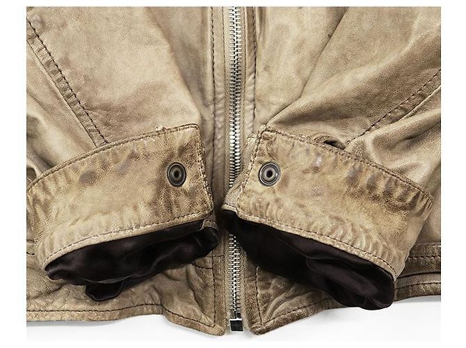 Dolce & Gabbana Dolce&Gabbana Lammlederjacke Beige - Ansicht 7