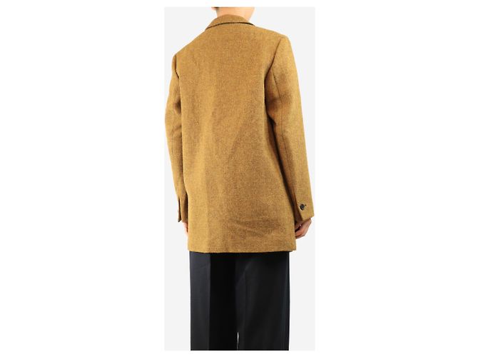 Autre Marque Harris Tweed Blazer senfgelb - size UK 10 - Ansicht 2
