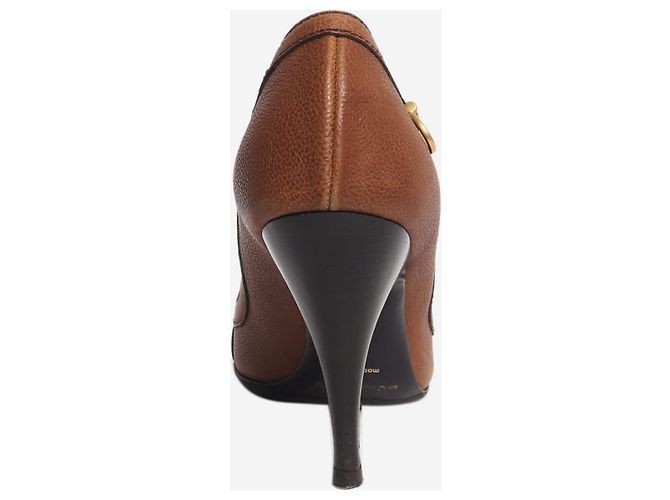 Burberry Décolleté marroni a punta - size EU 36 (UK 3) Marrone - vista 3