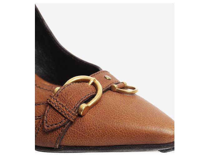 Burberry Décolleté marroni a punta - size EU 36 (UK 3) Marrone - vista 5