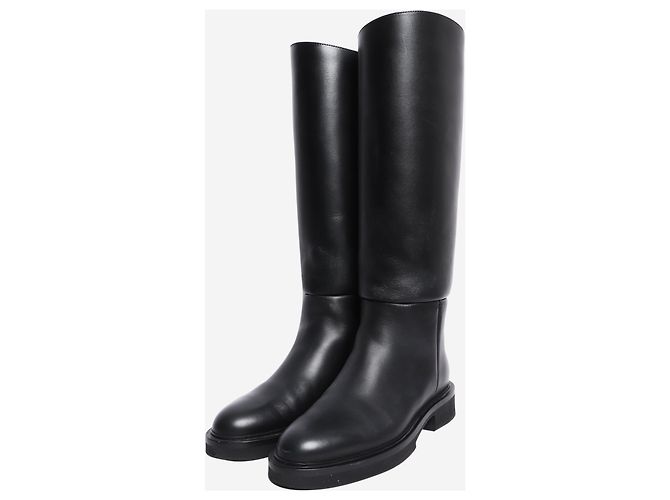 Khaite Botas de equitação pretas - tamanho EU 38 (UK 5) Preto - vista 2