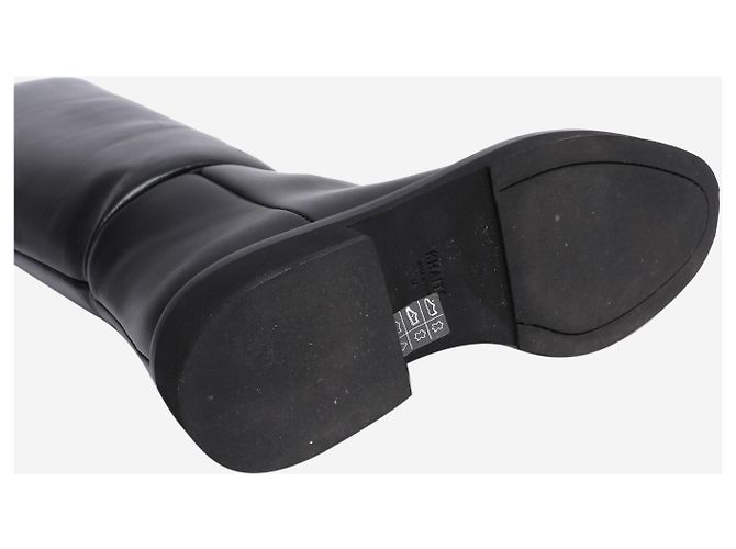 Khaite Botas de equitação pretas - tamanho EU 38 (UK 5) Preto - vista 4