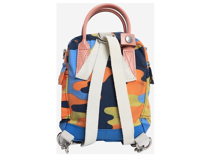 Autre Marque Mini-Rucksack in multicoloured Camouflage Mehrfarben - Ansicht 3