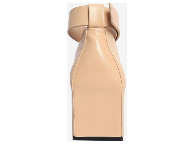 Jil Sander Butter yellow pointed-toe pumps - size EU 37.5 (UK 4.5) - view 3