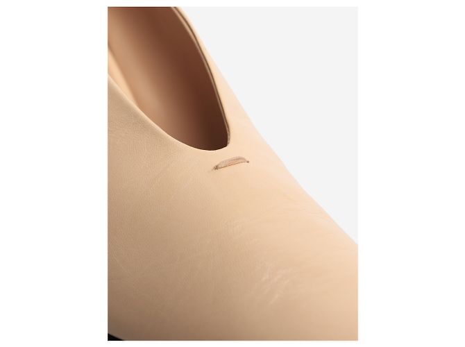 Jil Sander Butter yellow pointed-toe pumps - size EU 37.5 (UK 4.5) - view 5