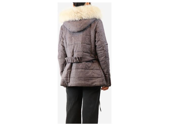 Dior Chaqueta con capucha morada - size UK 12 Púrpura - vista 2