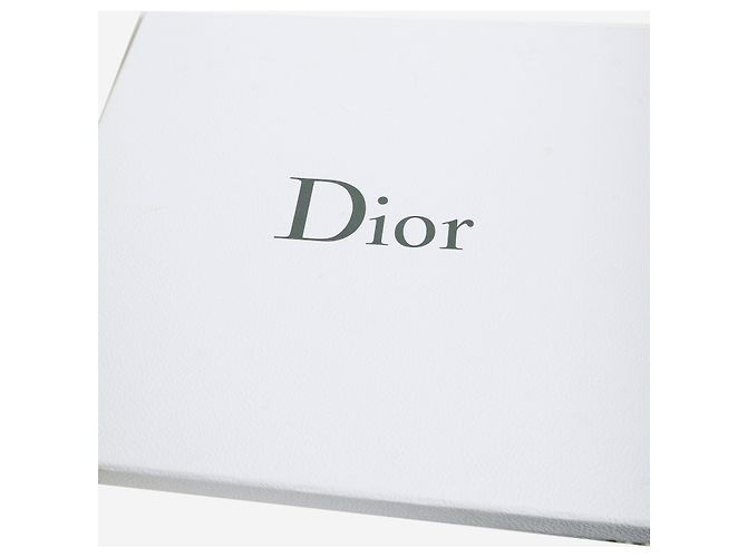 Dior Bufanda de lana con flecos gris - vista 4