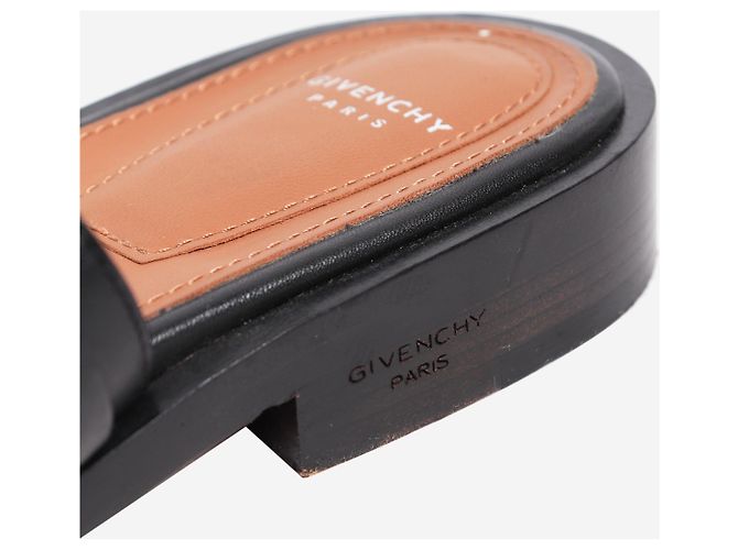 Givenchy Mules basse con catena nere - size EU 39 Nero - vista 6
