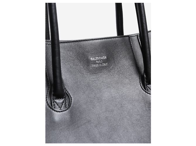 Balenciaga Borsa Bel Air Carry All grande nera Nero - vista 4