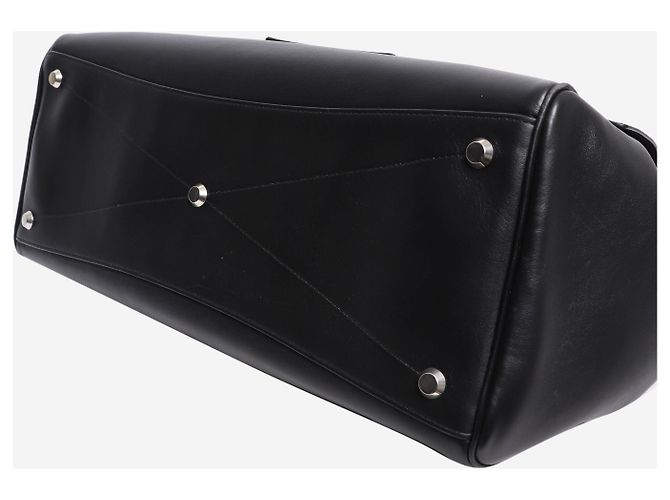Balenciaga Borsa Bel Air Carry All grande nera Nero - vista 5