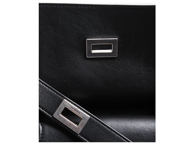 Balenciaga Borsa Bel Air Carry All grande nera Nero - vista 9