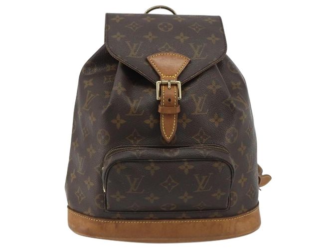 LOUIS VUITTON Monogram Montsouris MM Backpack M51136 LV - vista 13