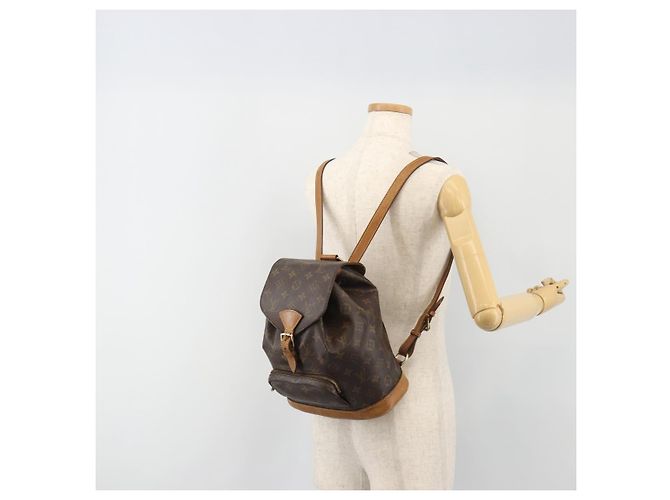 LOUIS VUITTON Monogram Montsouris MM Backpack M51136 LV - vista 26