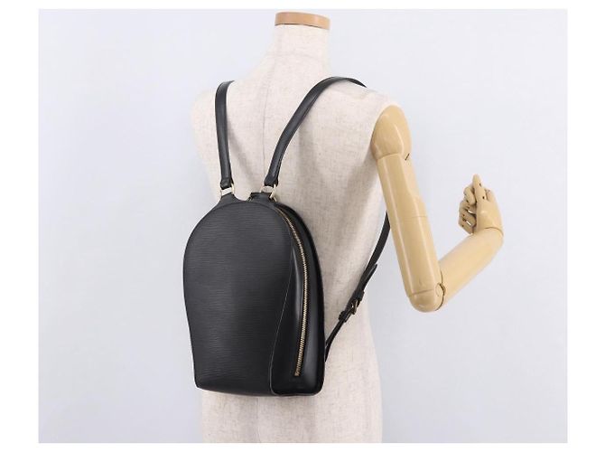 LOUIS VUITTON Epi Mabillon Backpack Black M52232 LV - vista 24