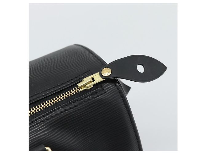 LOUIS VUITTON Epi Speedy 30 Hand Bag Noir Black M43002 LV - vista 10