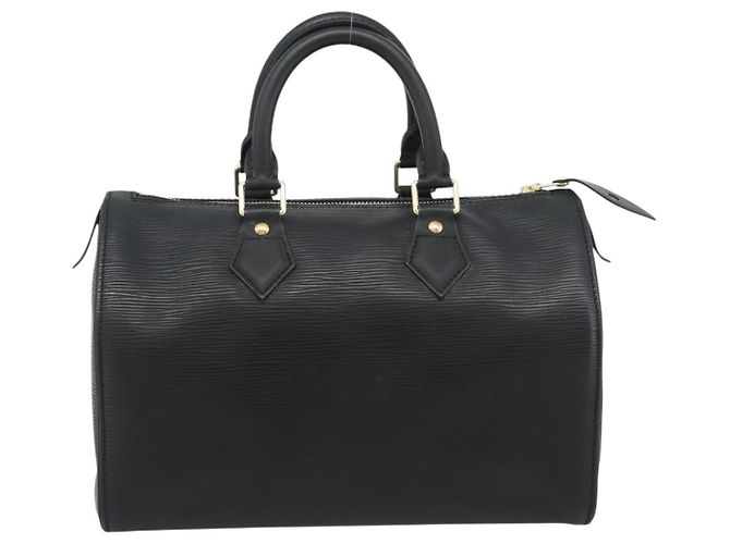 LOUIS VUITTON Epi Speedy 30 Hand Bag Noir Black M43002 LV - vista 2