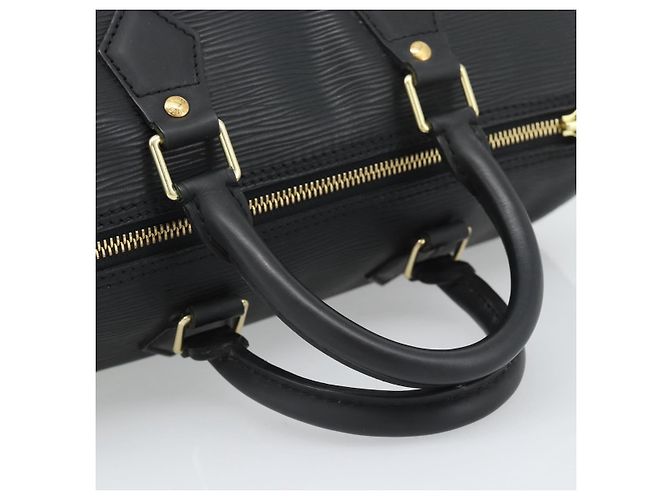 LOUIS VUITTON Epi Speedy 30 Hand Bag Noir Black M43002 LV - vista 7