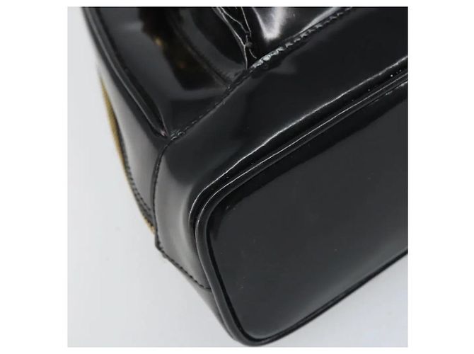 Bamboo Zaino Gucci in pelle nera con bambù - vista 11