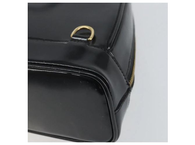 Bamboo Zaino Gucci in pelle nera con bambù - vista 12