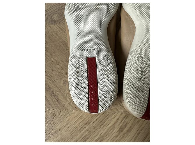 Prada Leder Mules Beige Karamell - Ansicht 10