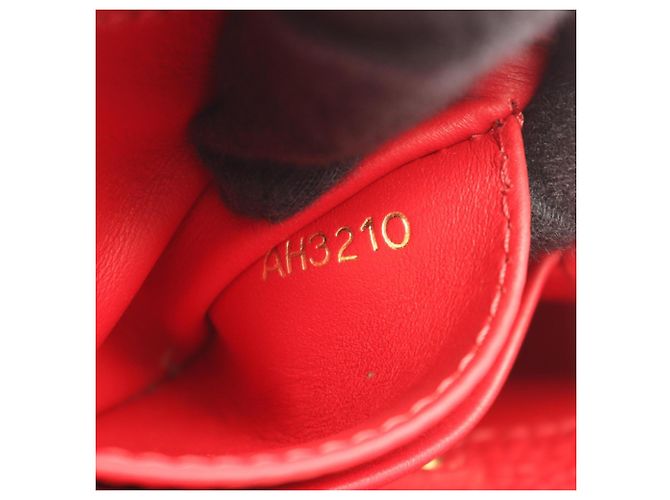 Borsa a mano 2-Way Louis Vuitton Capucines Mini Rosso - vista 5
