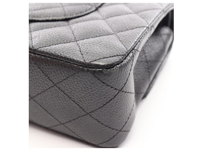 Timeless Borsa a tracolla Chanel Matelassé Double Flap Nero - vista 13