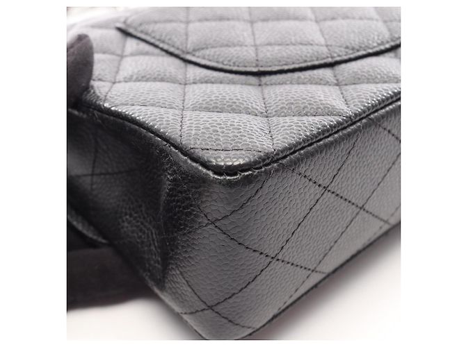 Timeless Borsa a tracolla Chanel Matelassé Double Flap Nero - vista 14