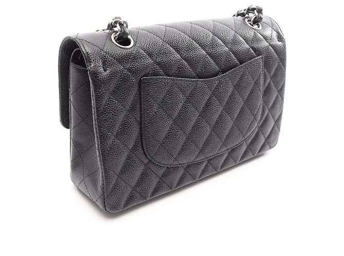 Timeless Borsa a tracolla Chanel Matelassé Double Flap Nero - vista 2