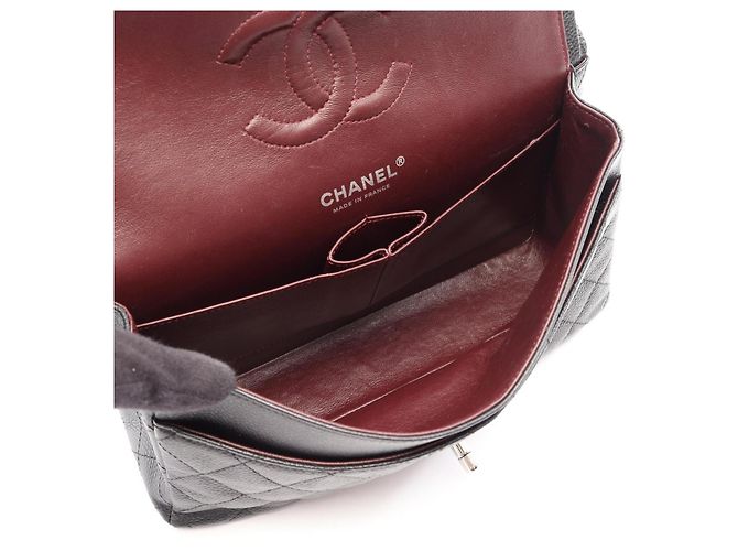 Timeless Borsa a tracolla Chanel Matelassé Double Flap Nero - vista 3