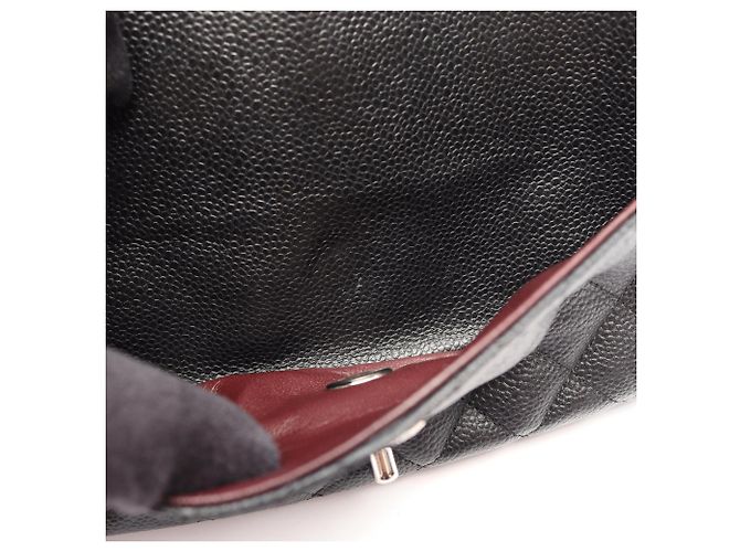 Timeless Borsa a tracolla Chanel Matelassé Double Flap Nero - vista 9