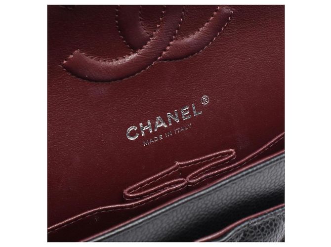 Borsa a tracolla Chanel Matelassé Double Flap Nero - vista 4