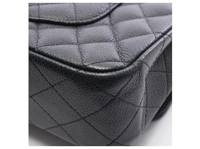 Borsa a tracolla Chanel Matelassé Double Flap Nero - vista 8