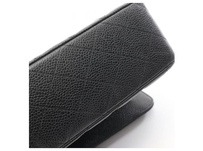 Borsa a tracolla Chanel Matelassé Double Flap Nero - vista 8