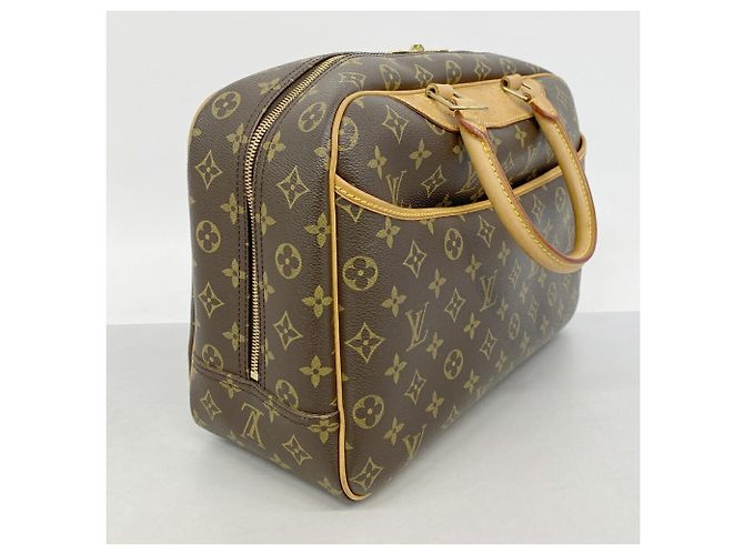 Borsa Louis Vuitton Monogram Deauville Marrone - vista 2