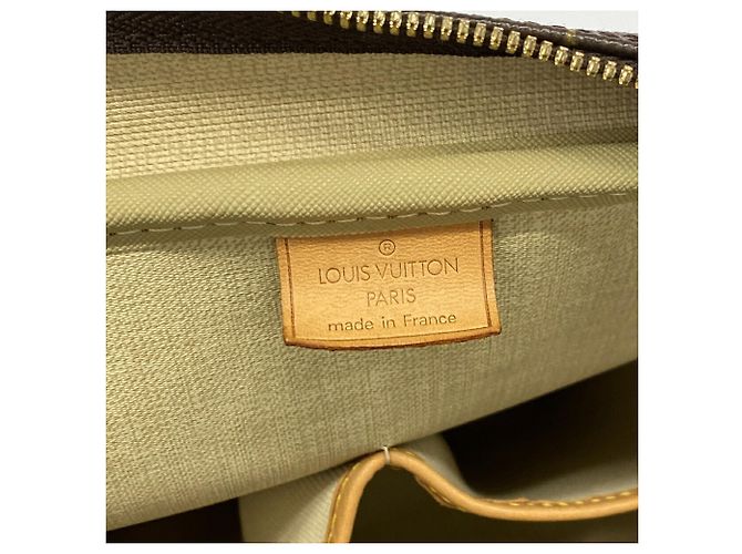 Borsa Louis Vuitton Monogram Deauville Marrone - vista 5