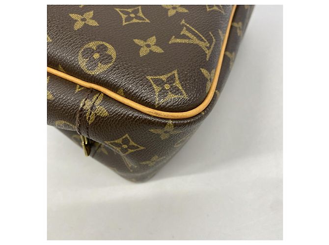 Borsa Louis Vuitton Monogram Deauville Marrone - vista 6