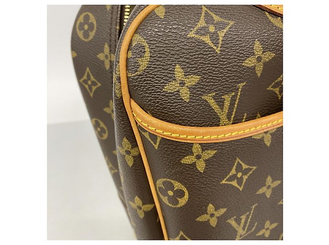 Borsa Louis Vuitton Monogram Deauville Marrone - vista 7