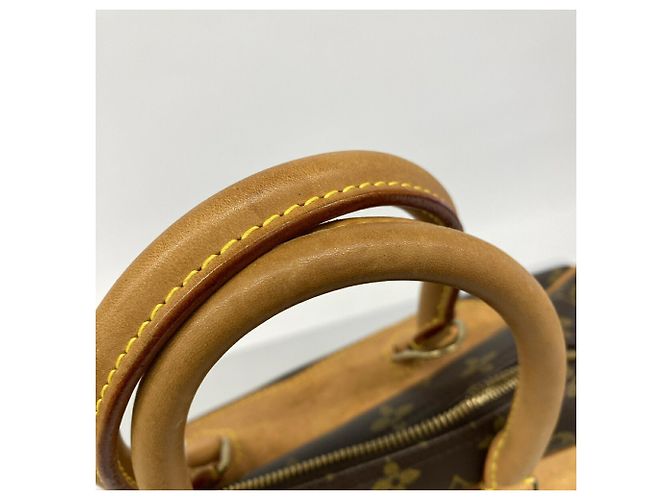 Borsa Louis Vuitton Monogram Deauville Marrone - vista 9