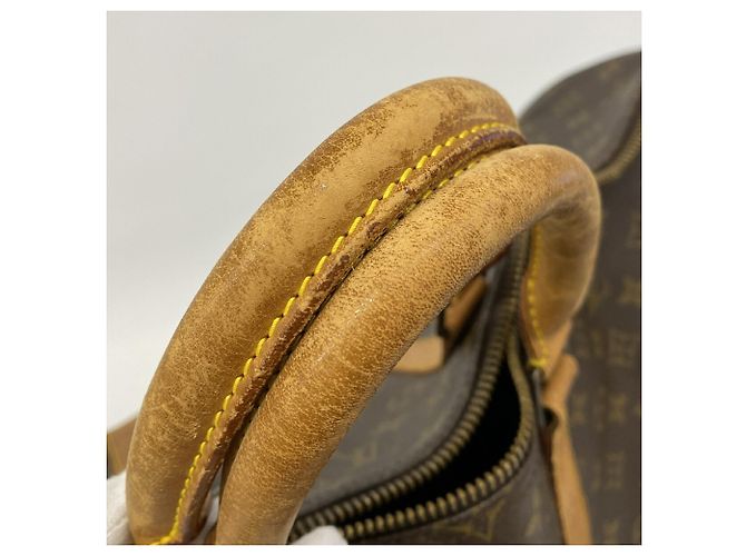 Louis Vuitton Boston Monogram Keepall Bandoulière 55 Marrone - vista 6