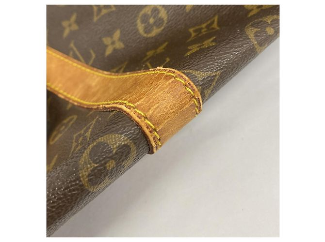 Louis Vuitton Boston Monogram Keepall Bandoulière 55 Marrone - vista 9